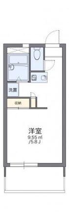 レオパレスＴＳＵＫＩＪＩの物件間取画像